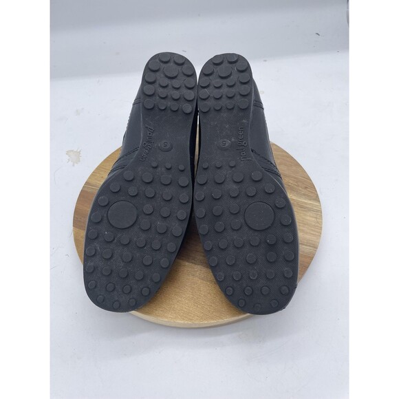 Paul Green Sneakers Womens 7.5 Black Leather Suede Lace Up Comfort Sneakers - Picture 10 of 12